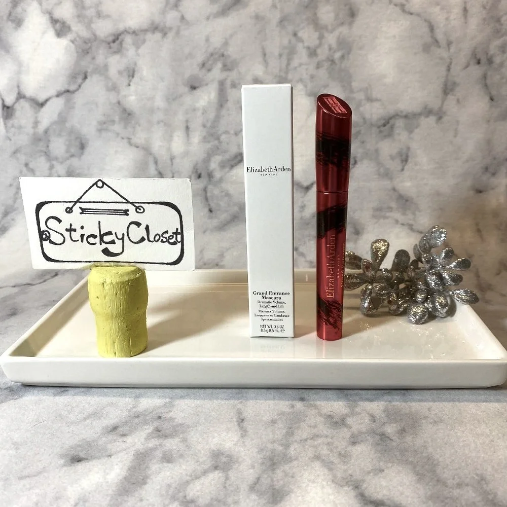 Elizabeth Arden Beauty-Grand Entrance Mascara Volume Length Curl-Full-BOXED-NEW